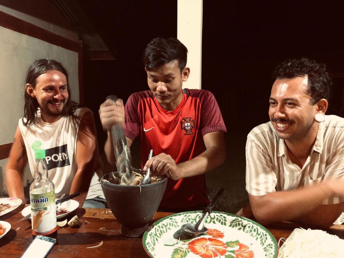 Vera Sunset Homestay Local Experience With Lao Family Muang Không Exterior foto